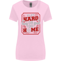 Play Hard or Go Home Gym Training Top Womens Wider Cut T-Shirt Light Pink