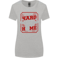 Play Hard or Go Home Gym Training Top Womens Wider Cut T-Shirt Sports Grey