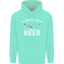Please Fill Me Up With Beer Funny Alcohol Mens 80% Cotton Hoodie Peppermint