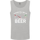 Please Fill Me Up With Beer Funny Alcohol Mens Vest Tank Top Sports Grey