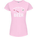 Please Fill Me Up With Beer Funny Alcohol Womens Petite Cut T-Shirt Light Pink