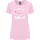 Please Fill Me Up With Beer Funny Alcohol Womens Wider Cut T-Shirt Light Pink