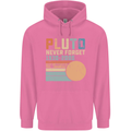 Pluto Never Forget Space Planet Astronomy Childrens Kids Hoodie Azalea