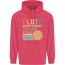 Pluto Never Forget Space Planet Astronomy Childrens Kids Hoodie Heliconia