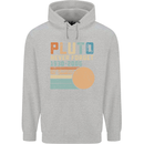 Pluto Never Forget Space Planet Astronomy Childrens Kids Hoodie Sports Grey