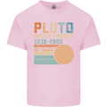 Pluto Never Forget Space Planet Astronomy Kids T-Shirt Childrens Light Pink