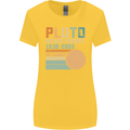 Pluto Never Forget Space Planet Astronomy Womens Wider Cut T-Shirt Yellow