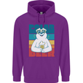 Polar Beer Funny Bear Alcohol Play on Words Childrens Kids Hoodie Purple