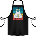 Polar Beer Funny Bear Alcohol Play on Words Cotton Apron 100% Organic Black