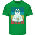 Polar Beer Funny Bear Alcohol Play on Words Mens Cotton T-Shirt Tee Top Irish Green