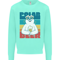 Polar Beer Funny Bear Alcohol Play on Words Mens Sweatshirt Jumper Peppermint