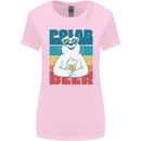 Polar Beer Funny Bear Alcohol Play on Words Womens Wider Cut T-Shirt Light Pink