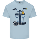 Police Fancy Dress Costume Outfit Stag Do Kids T-Shirt Childrens Light Blue