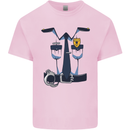Police Fancy Dress Costume Outfit Stag Do Kids T-Shirt Childrens Light Pink