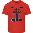 Police Fancy Dress Costume Outfit Stag Do Kids T-Shirt Childrens Red