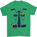 Police Fancy Dress Costume Outfit Stag Do Mens T-Shirt Cotton Gildan Irish Green