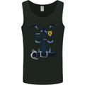 Police Fancy Dress Costume Outfit Stag Do Mens Vest Tank Top Black