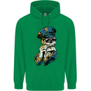 Policeman Skull Police Officer Force Childrens Kids Hoodie Irish Green