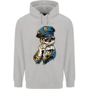 Policeman Skull Police Officer Force Childrens Kids Hoodie Sports Grey