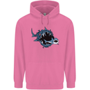 Pollution Great White Shark Climate Change Childrens Kids Hoodie Azalea