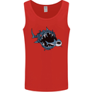 Pollution Great White Shark Climate Change Mens Vest Tank Top Red