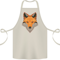 Polygonal Fox Cotton Apron 100% Organic Natural