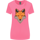 Polygonal Fox Womens Wider Cut T-Shirt Azalea