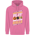 Pool I Like to Play With My Balls 9-Ball Childrens Kids Hoodie Azalea