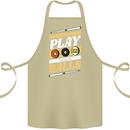 Pool I Like to Play With My Balls 9-Ball Cotton Apron 100% Organic Khaki