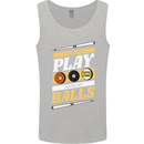 Pool I Like to Play With My Balls 9-Ball Mens Vest Tank Top Sports Grey