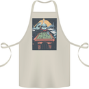 Pool Shark Snooker Player Cotton Apron 100% Organic Natural