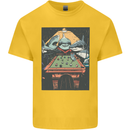 Pool Shark Snooker Player Kids T-Shirt Childrens Yellow