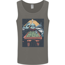 Pool Shark Snooker Player Mens Vest Tank Top Charcoal