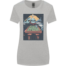 Pool Shark Snooker Player Womens Wider Cut T-Shirt Sports Grey