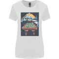 Pool Shark Snooker Player Womens Wider Cut T-Shirt White