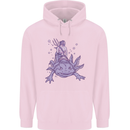 Poseidon Riding an Axaloti Childrens Kids Hoodie Light Pink