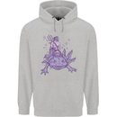 Poseidon Riding an Axaloti Childrens Kids Hoodie Sports Grey