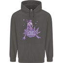 Poseidon Riding an Axaloti Childrens Kids Hoodie Storm Grey