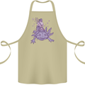 Poseidon Riding an Axaloti Cotton Apron 100% Organic Khaki