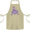 Poseidon Riding an Axaloti Cotton Apron 100% Organic Khaki