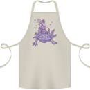 Poseidon Riding an Axaloti Cotton Apron 100% Organic Natural