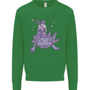 Poseidon Riding an Axaloti Kids Sweatshirt Jumper Irish Green