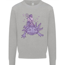 Poseidon Riding an Axaloti Kids Sweatshirt Jumper Sports Grey