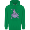 Poseidon Riding an Axaloti Mens 80% Cotton Hoodie Irish Green