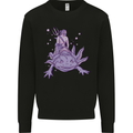 Poseidon Riding an Axaloti Mens Sweatshirt Jumper Black