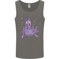 Poseidon Riding an Axaloti Mens Vest Tank Top Charcoal