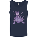 Poseidon Riding an Axaloti Mens Vest Tank Top Navy Blue