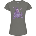 Poseidon Riding an Axaloti Womens Petite Cut T-Shirt Charcoal