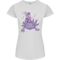 Poseidon Riding an Axaloti Womens Petite Cut T-Shirt White