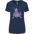 Poseidon Riding an Axaloti Womens Wider Cut T-Shirt Navy Blue
